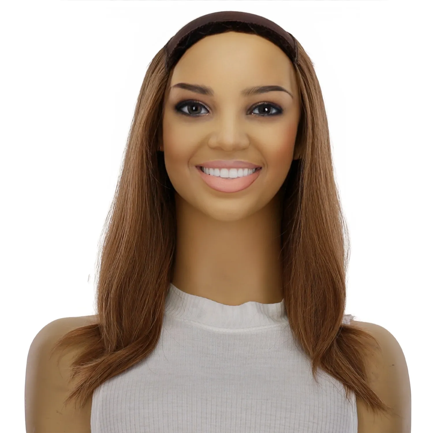 16" HatFall Wig Strawberry Blonde