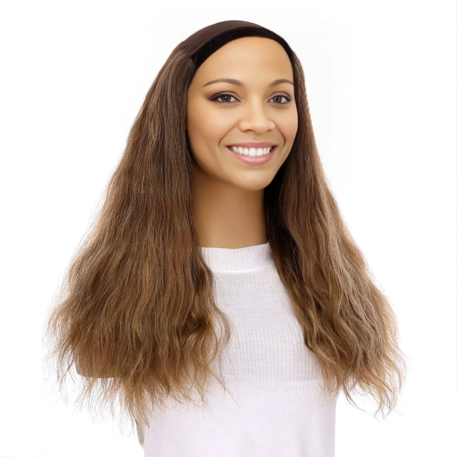 20" HatFall Wig Light Brown Babylight Wavy