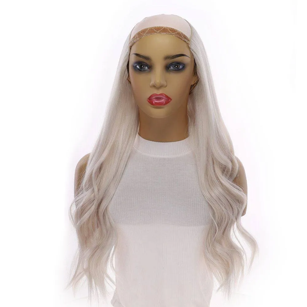 24" HatFall Wig Ice Blonde