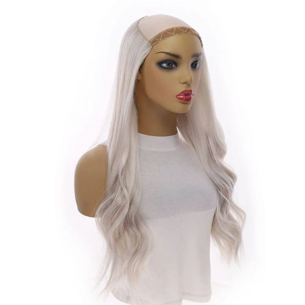 24" HatFall Wig Ice Blonde