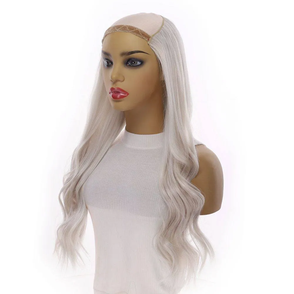 24" HatFall Wig Ice Blonde
