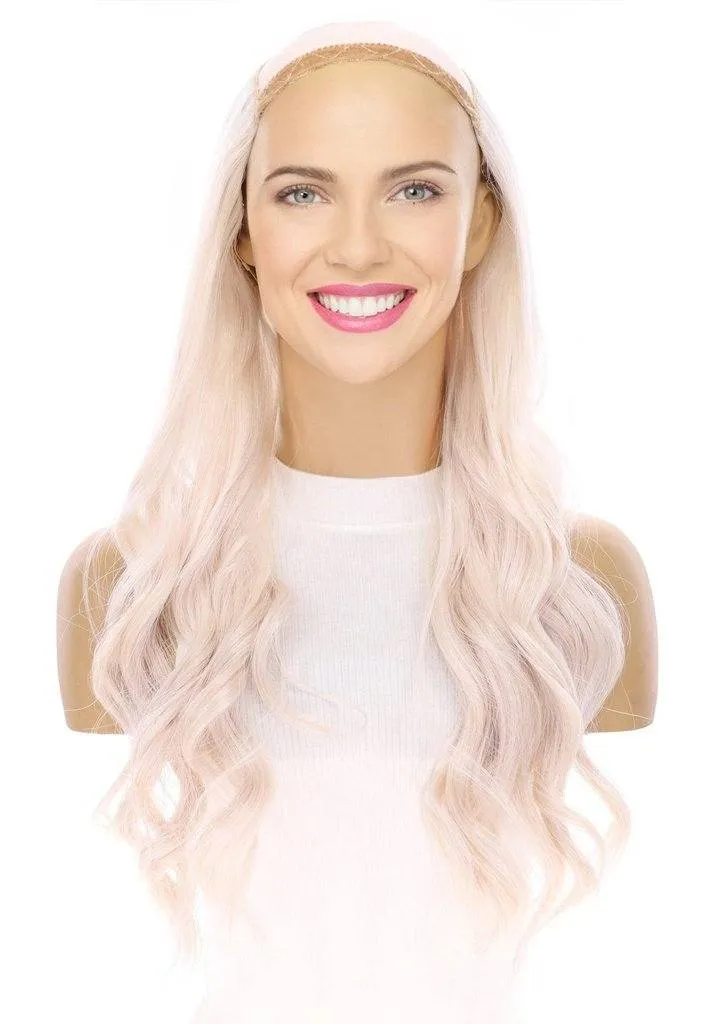 24" HatFall Wig Ice Blonde