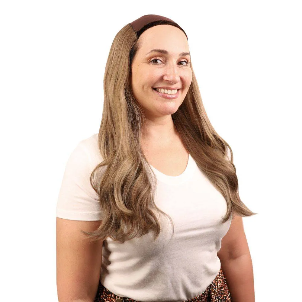 24" HatFall Wig Medium Blonde