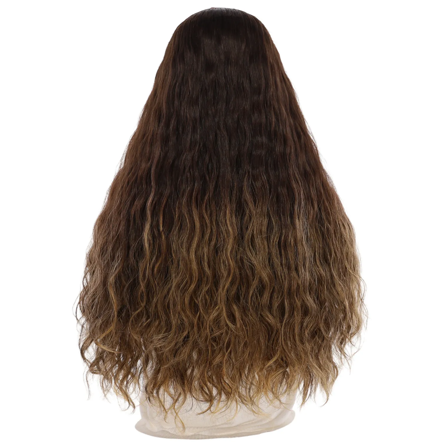 24" HatFall Wig Medium Brown Babylight Wavy