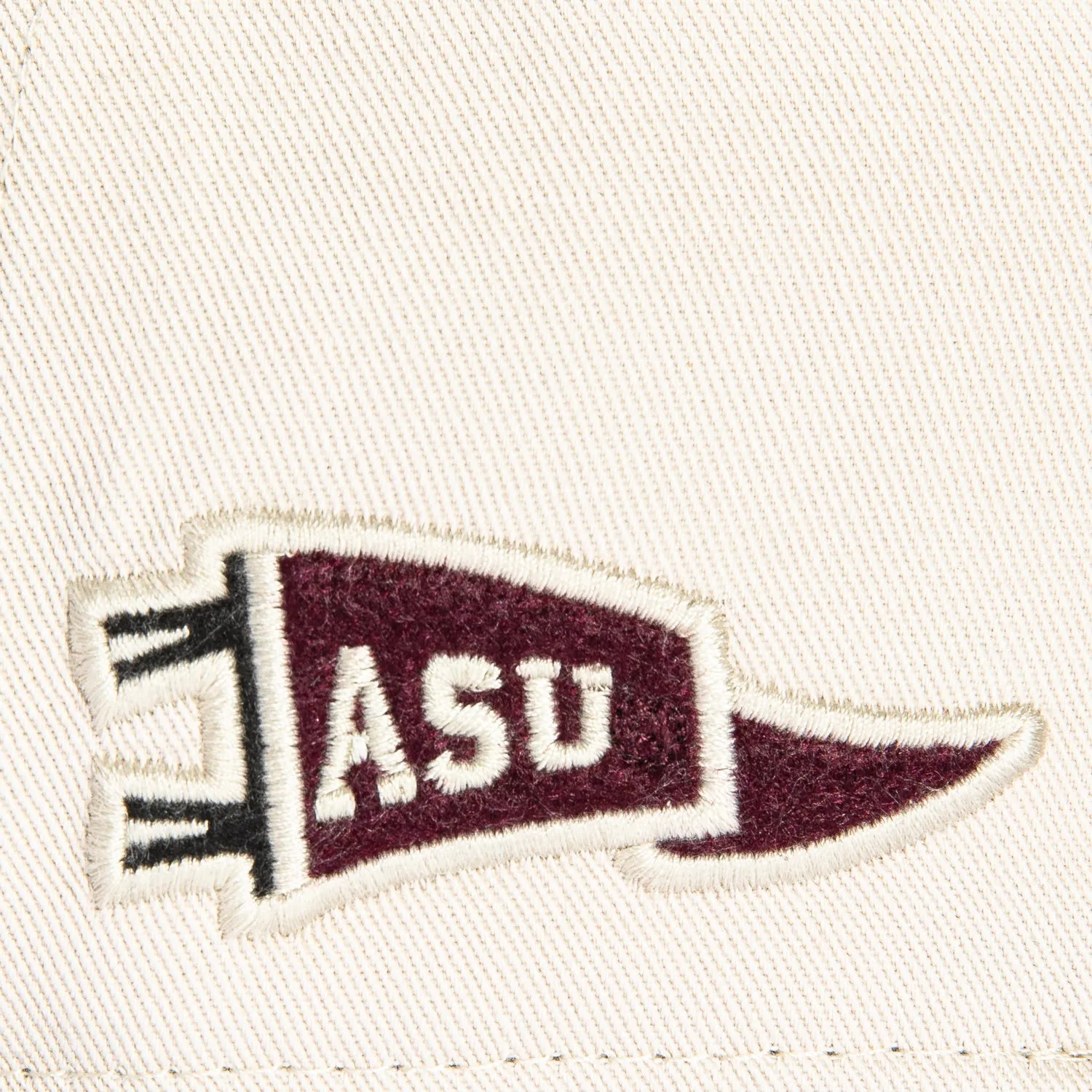 47 Brand Arizona State Sun Devils Grand Stand Adjustable Cleanup Hat - Khaki. Maroon