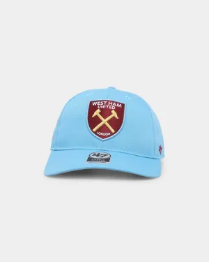 47 Brand West Ham United FC Raised Basic 47 MVP Snapback Columbia Blue
