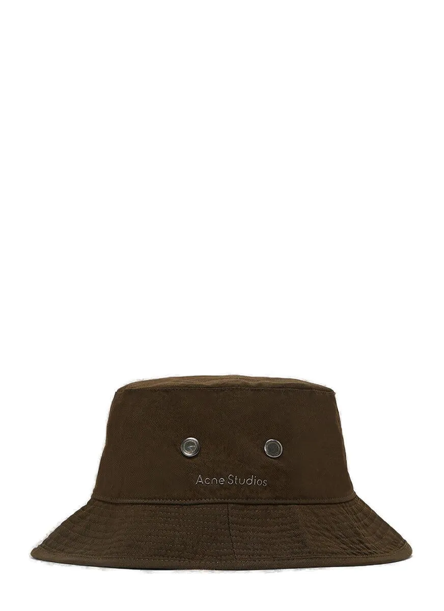 Acne Studios Logo Plaque Bucket Hat