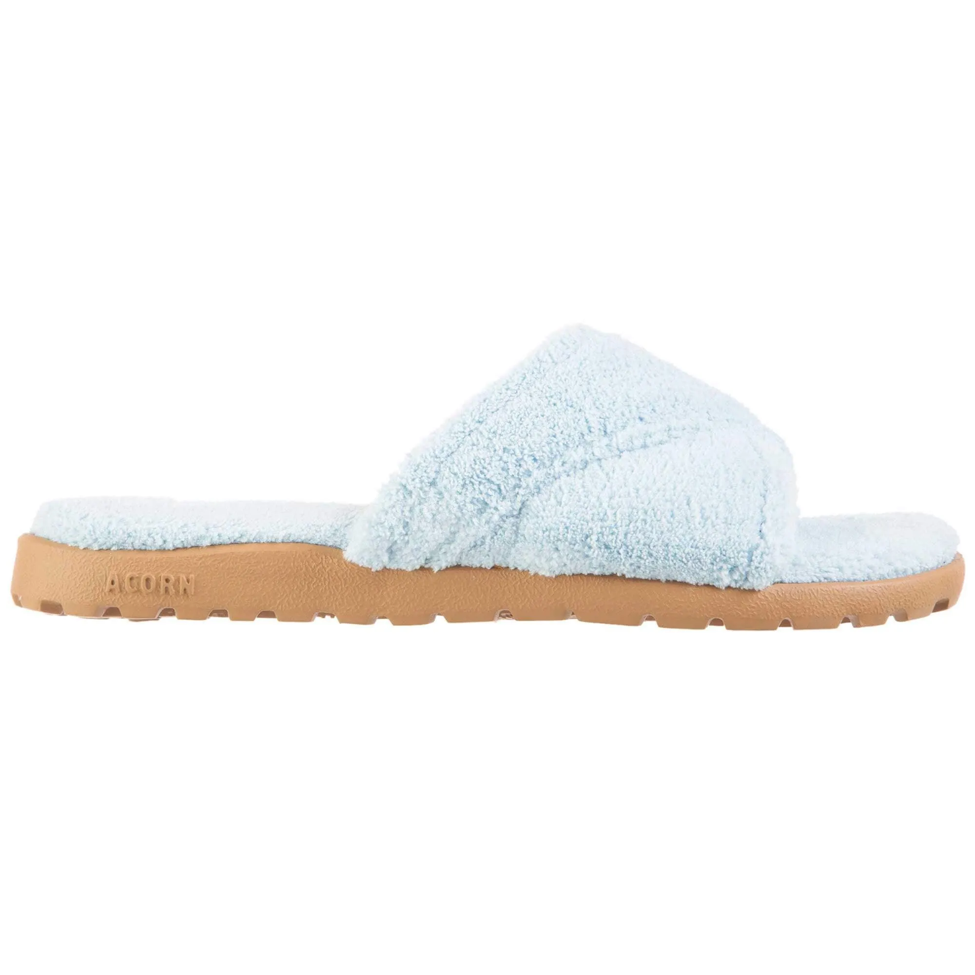 Acorn Women's Spa Slide - Sunday Everywear, Powder Blue, Size 10 | A22127AEVW10