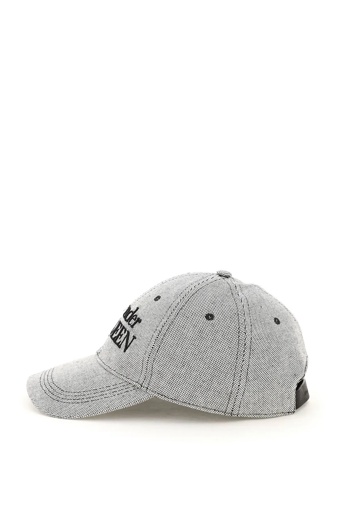 Alexander McQueen Logo Embroidered Baseball Cap