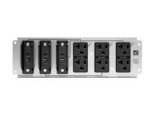 APC - Power backplate - with 6x NEMA 5-20R - for lAPC Smart-UPS Modular Ultra SRYLPD2