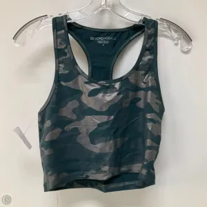 Athletic Bra By Beyond Yoga In Camouflage Print, Size: S