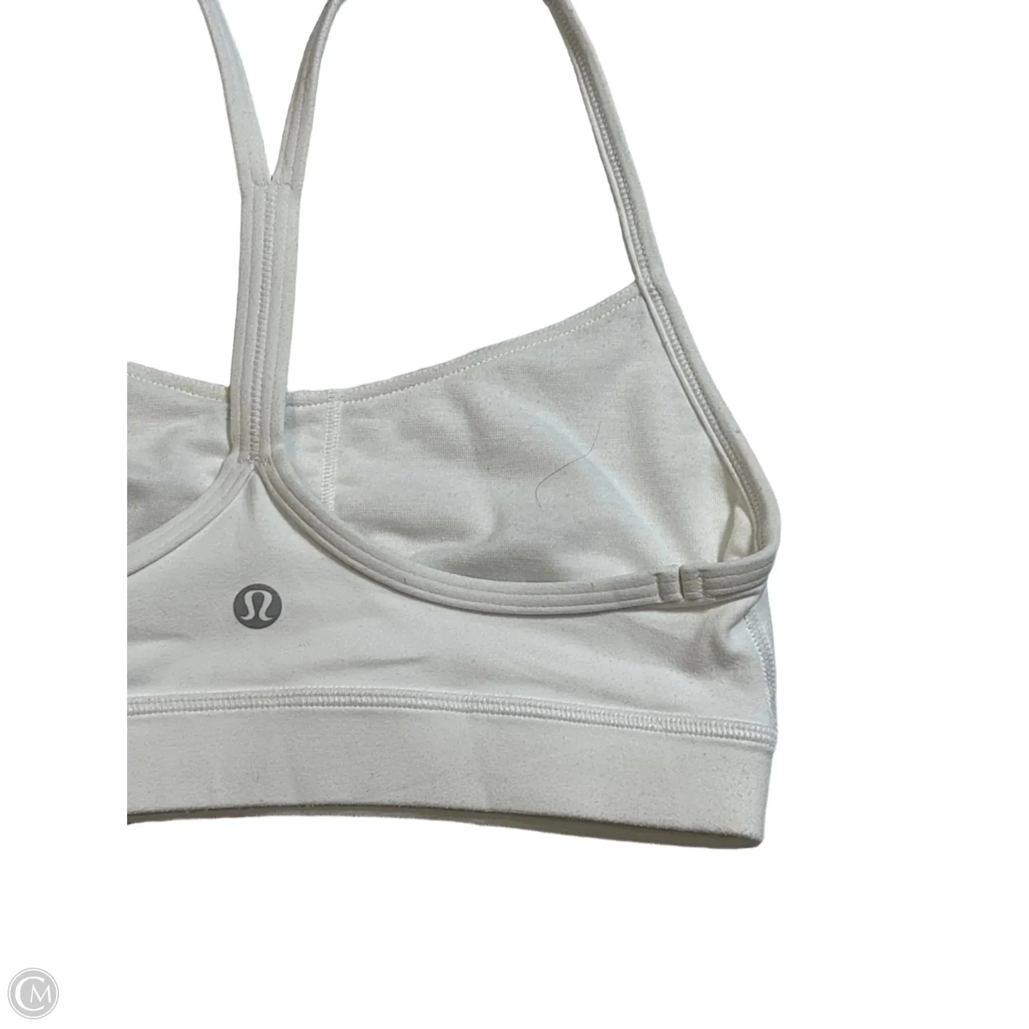 Athletic Bra By Lululemon In White, Size: 2
