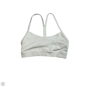 Athletic Bra By Lululemon In White, Size: 2