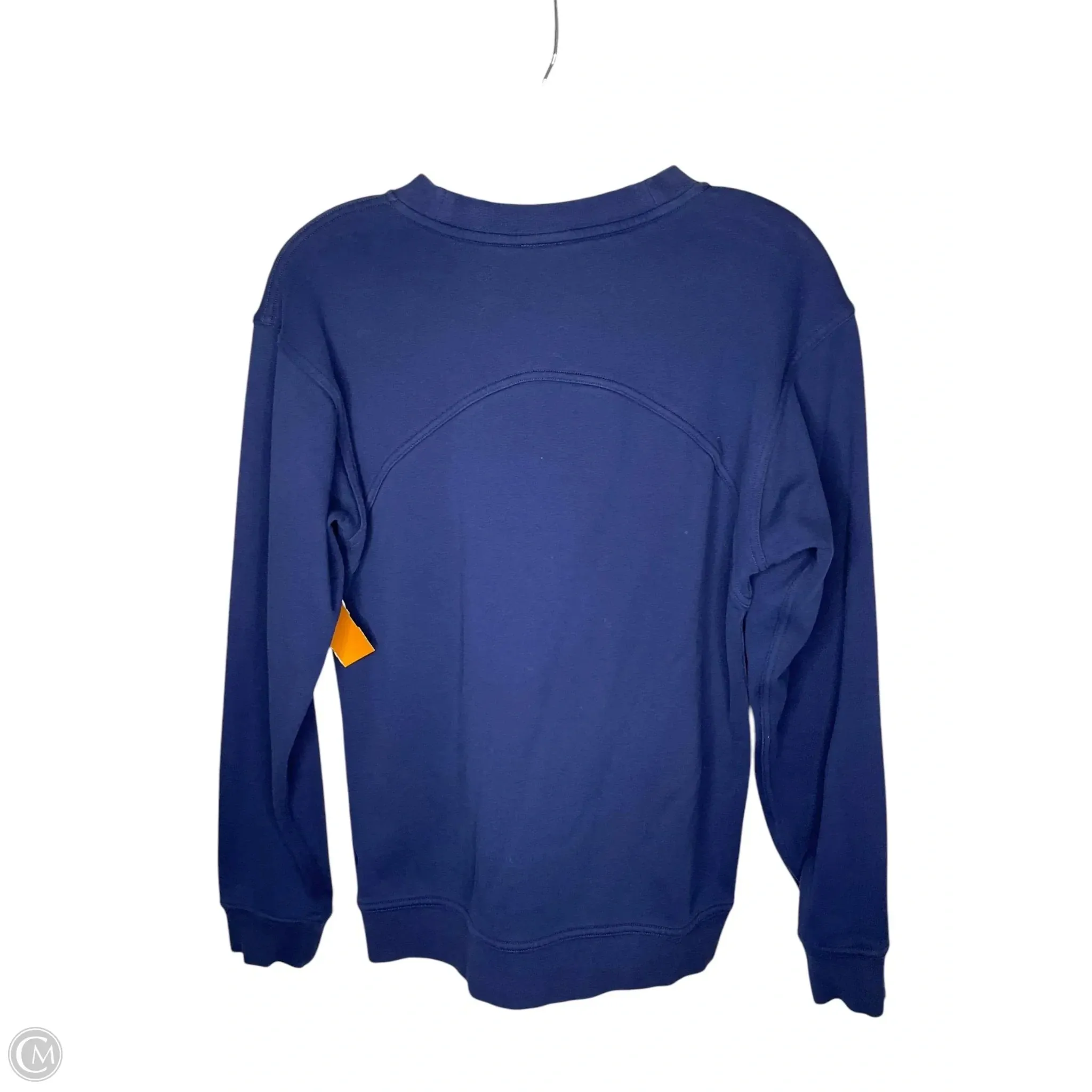 Athletic Sweatshirt Crewneck By Lululemon In Blue, Size: 4