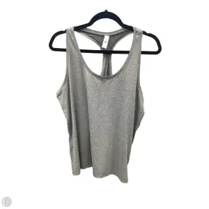 Athletic Tank Top By All In Motion In Grey, Size: Xl