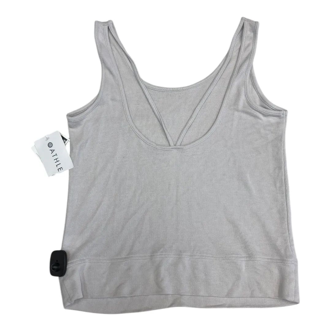 Athletic Tank Top By Athleta In Grey, Size:Xs
