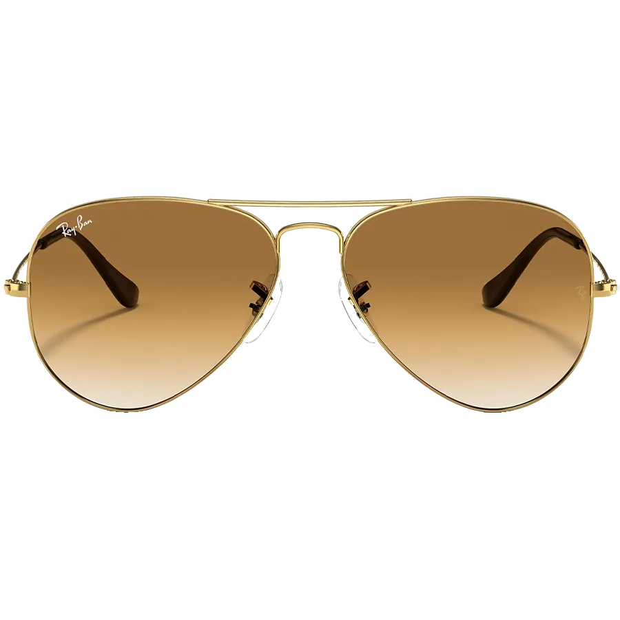 Aviator Polished Gold/Gradient Brown