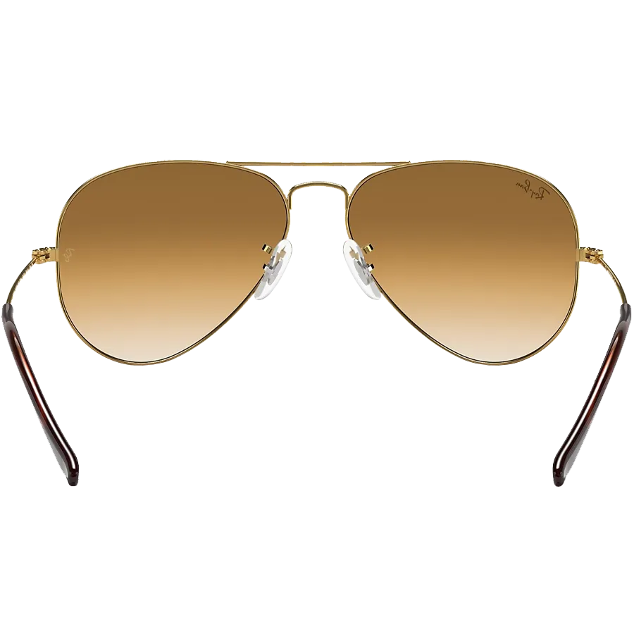 Aviator Polished Gold/Gradient Brown