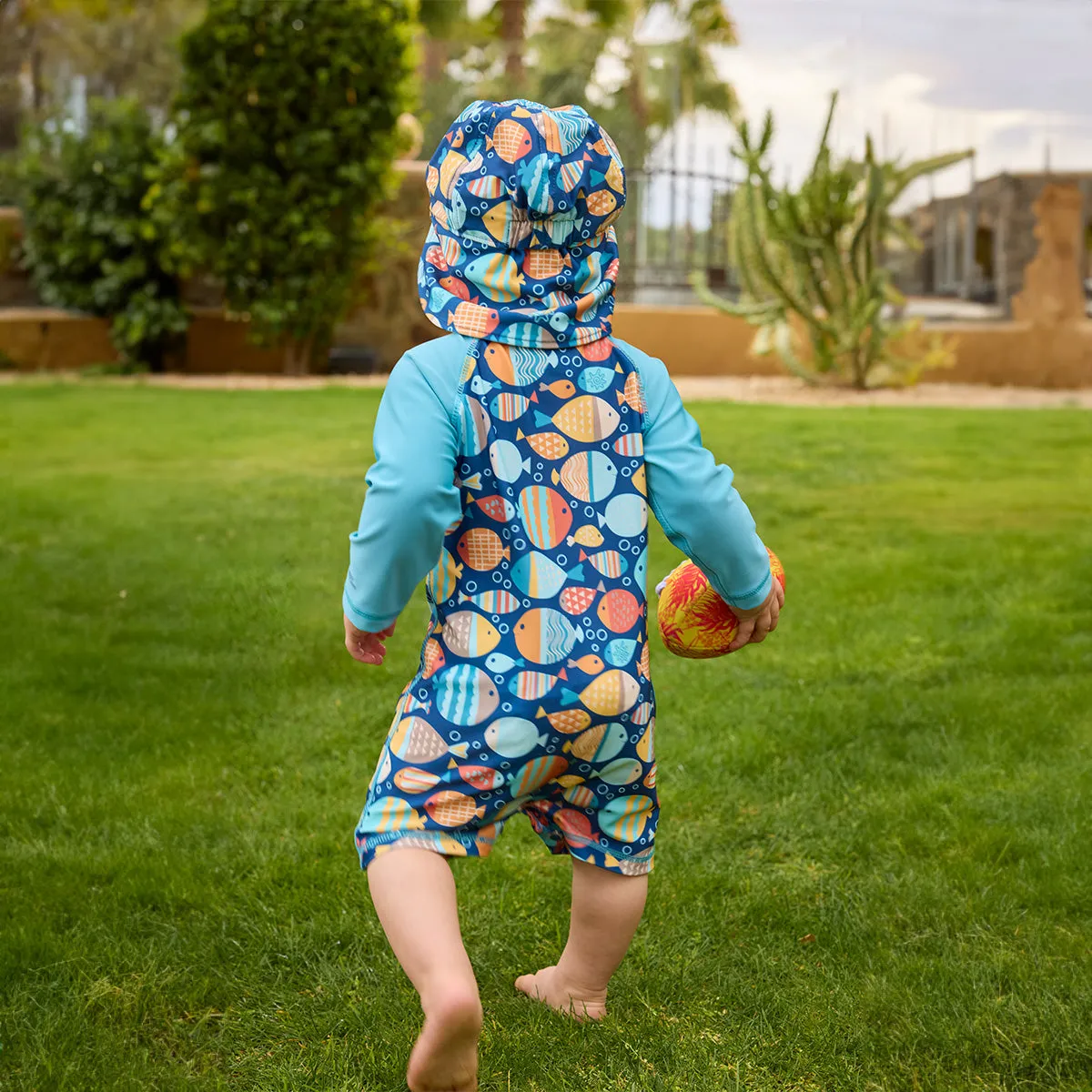 Baby Boy's Swim Flap Hat