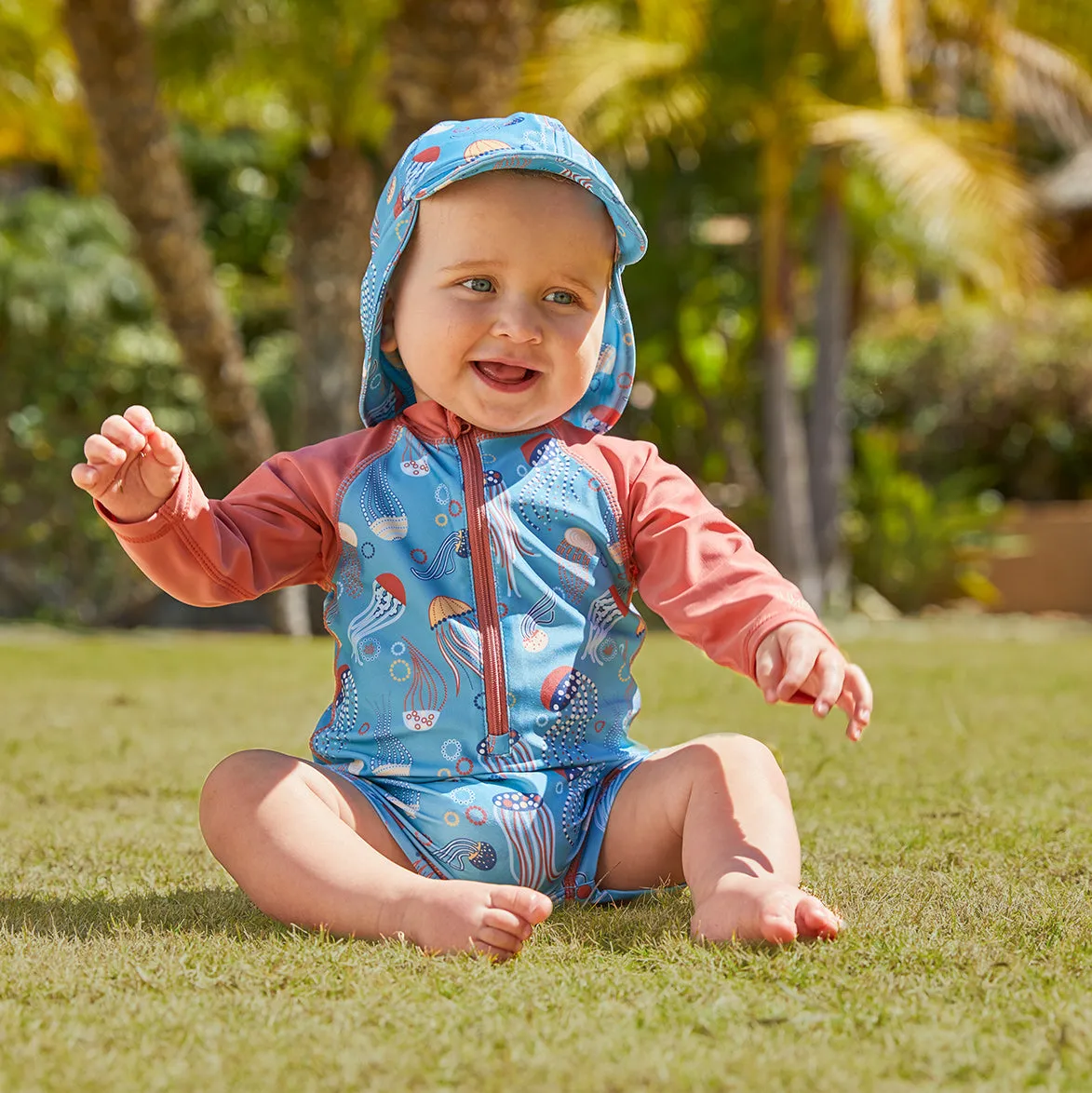 Baby Boy's Swim Flap Hat