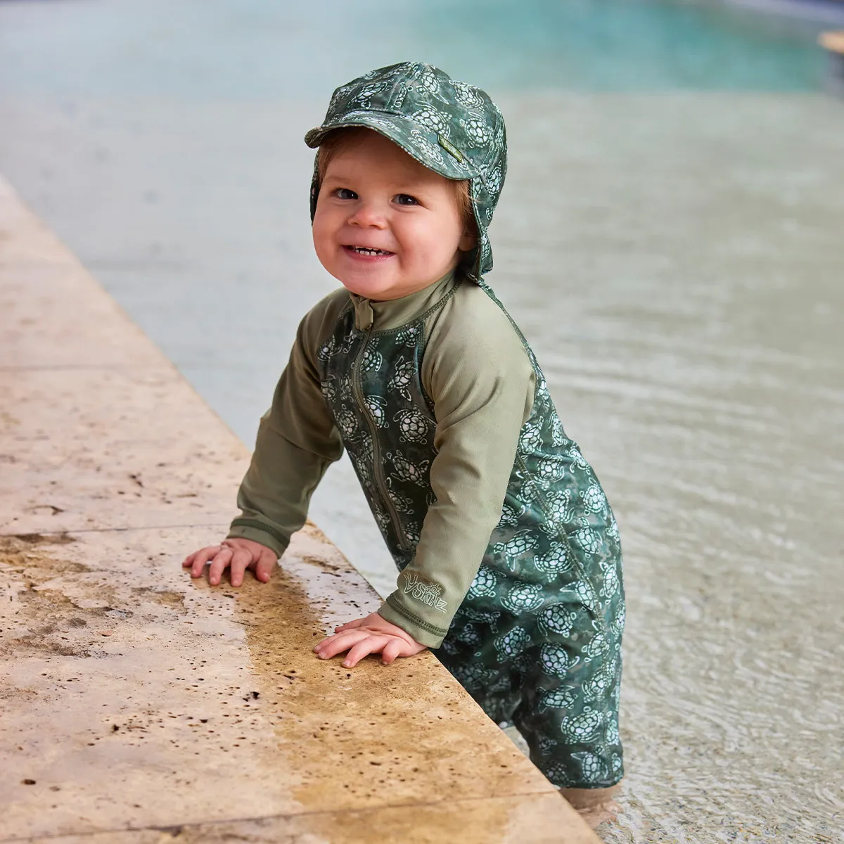 Baby Boy's Swim Flap Hat