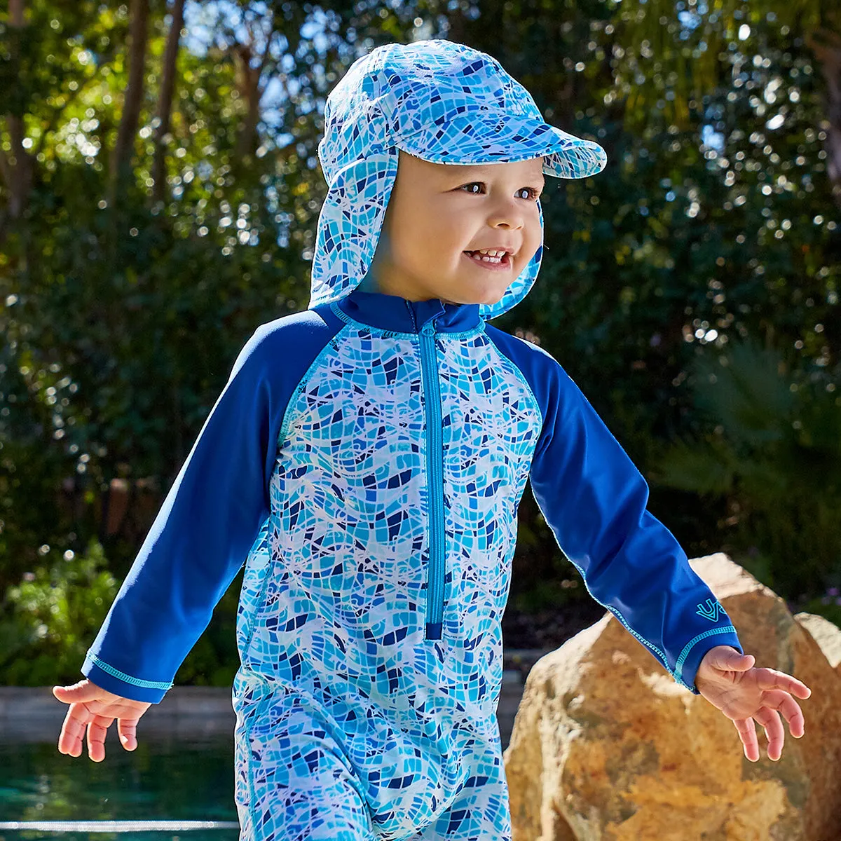 Baby Boy's Swim Flap Hat