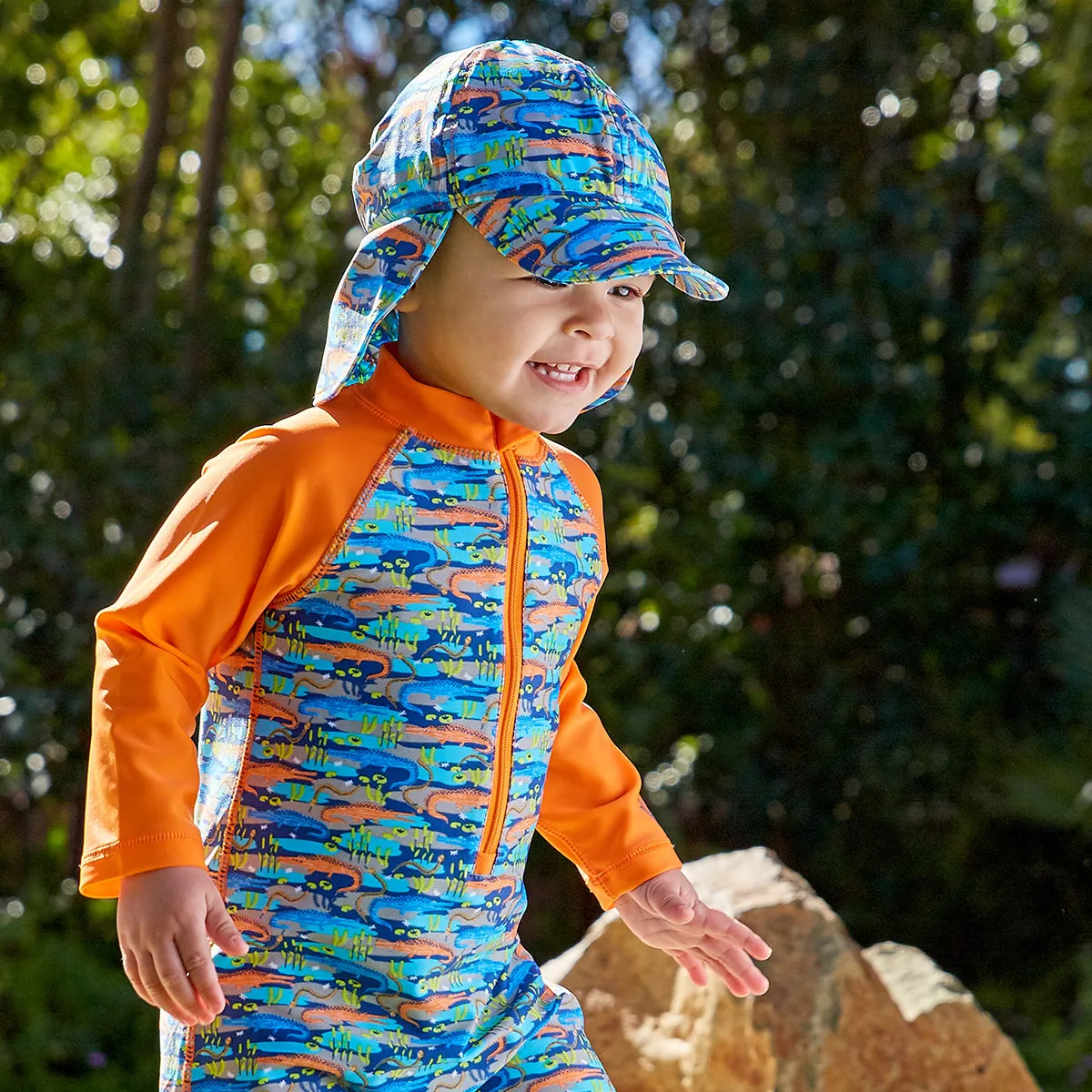 Baby Boy's Swim Flap Hat