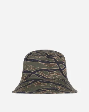 Barbed Wire Camo Bucket Hat Khaki