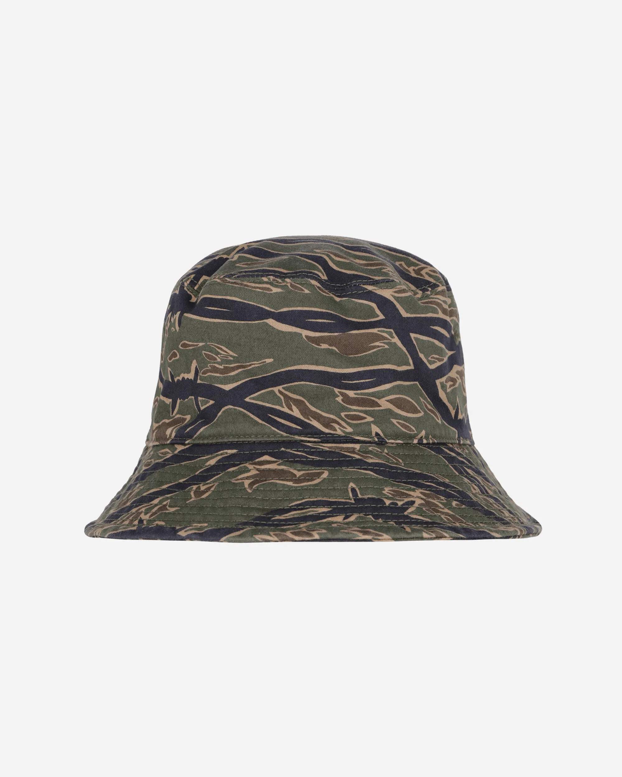 Barbed Wire Camo Bucket Hat Khaki