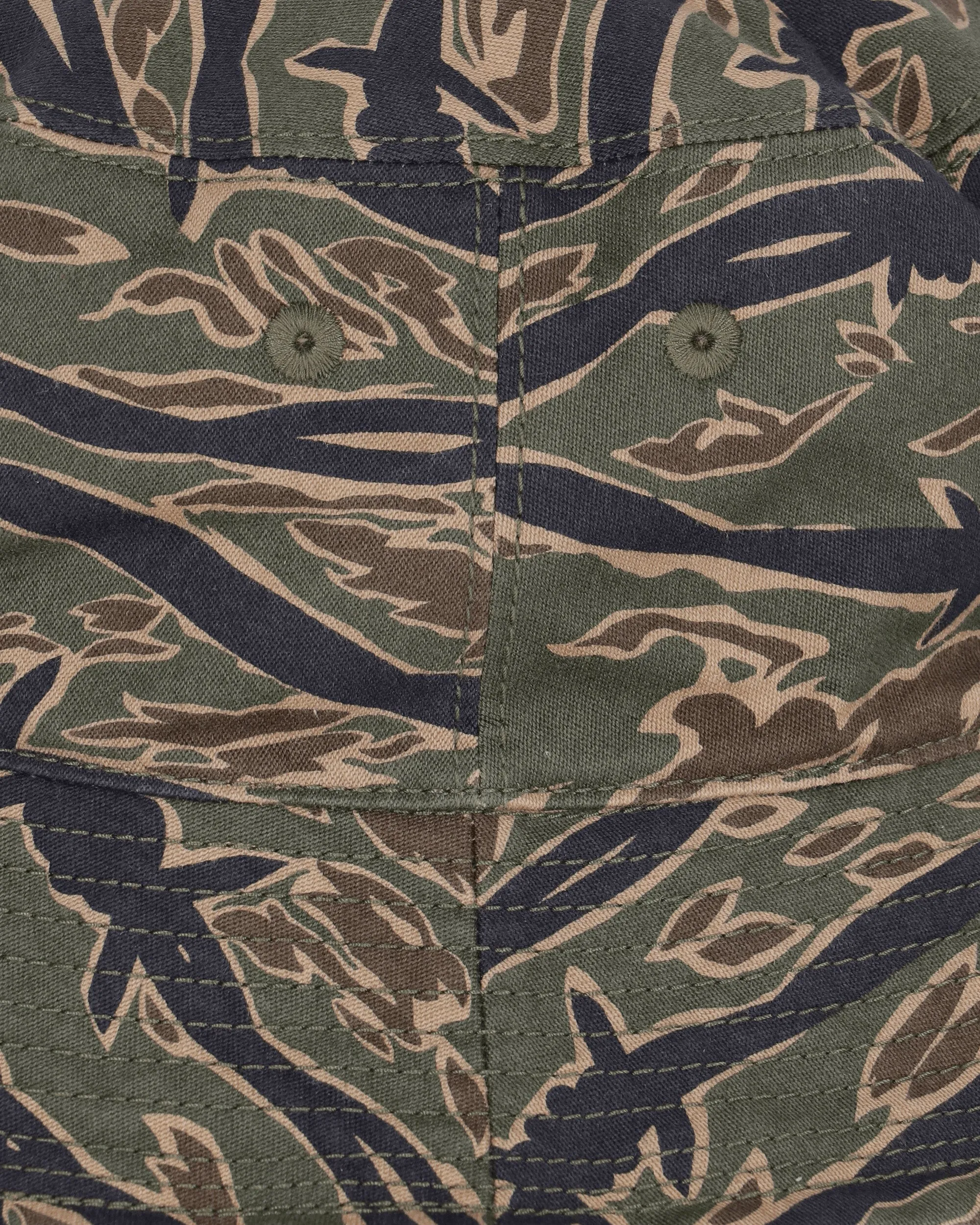 Barbed Wire Camo Bucket Hat Khaki