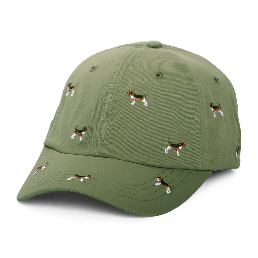 Barts Hats Maderra Beagles Baseball Cap - Olive