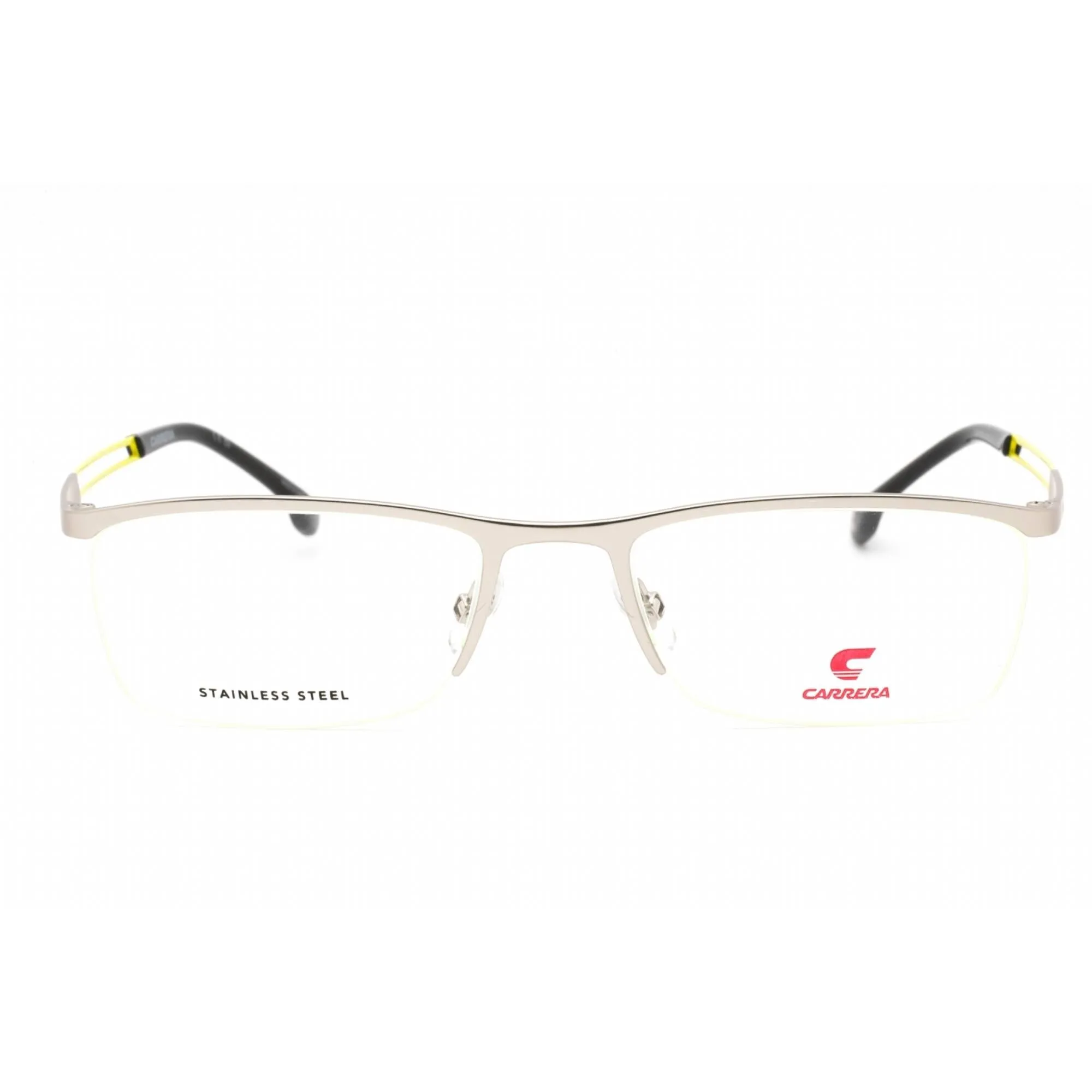 Carrera Men's Eyeglasses - Matte Palladium Gold Half Rim Frame | CARRERA 8901 0413 00