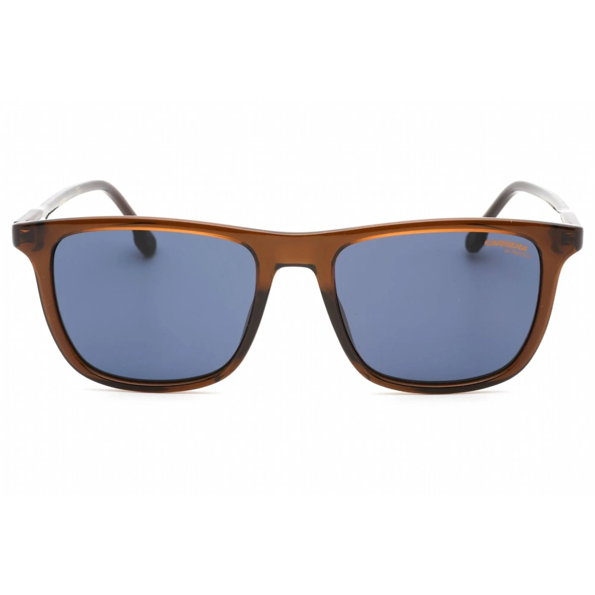 Carrera Men's Sunglasses - Blue Lens Brown Square Full Rim | CARRERA 261/S 009Q KU