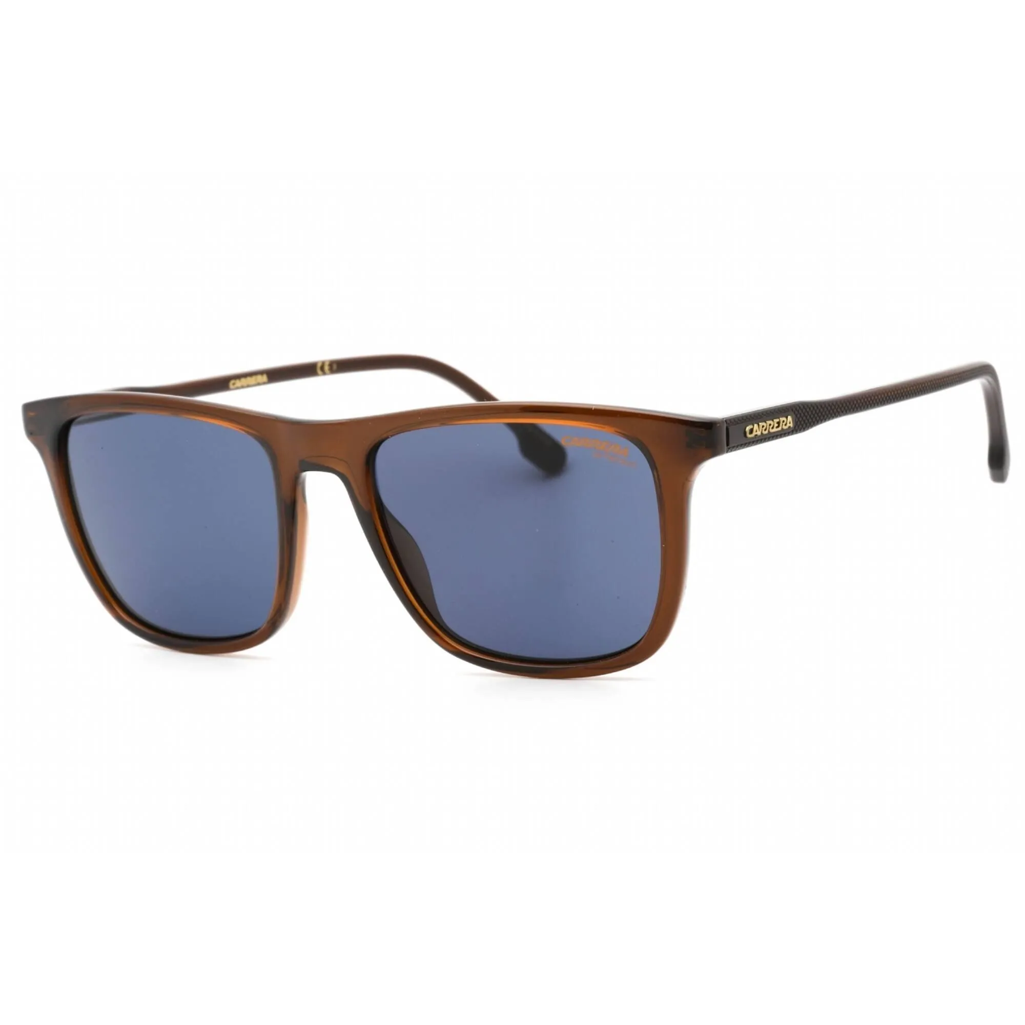 Carrera Men's Sunglasses - Blue Lens Brown Square Full Rim | CARRERA 261/S 009Q KU