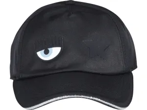 Chiara Ferragni Eyelike Patch Baseball Cap