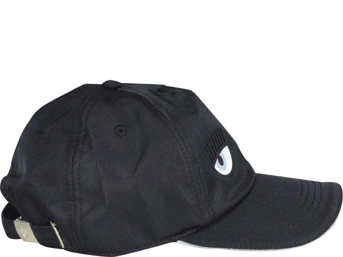 Chiara Ferragni Eyelike Patch Baseball Cap