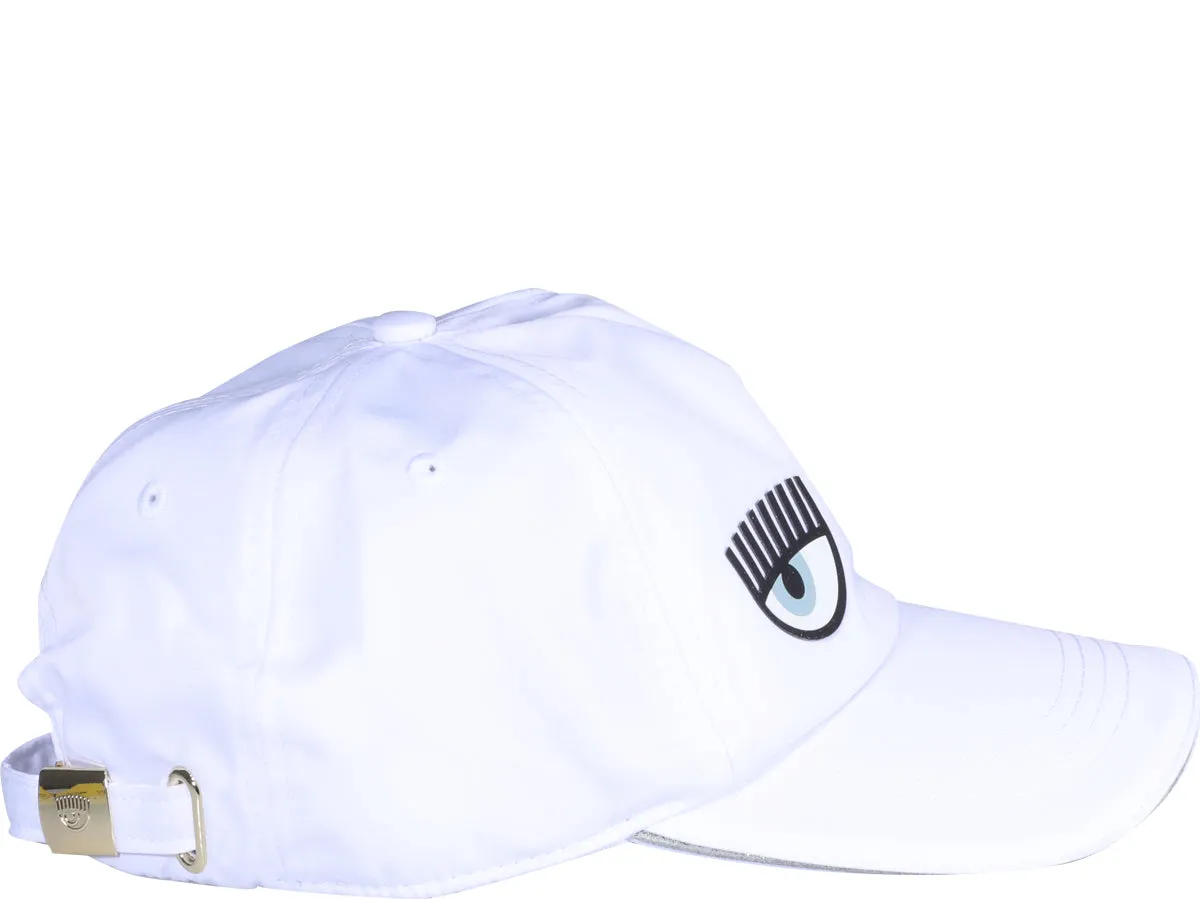 Chiara Ferragni Eyelike Patch Baseball Cap