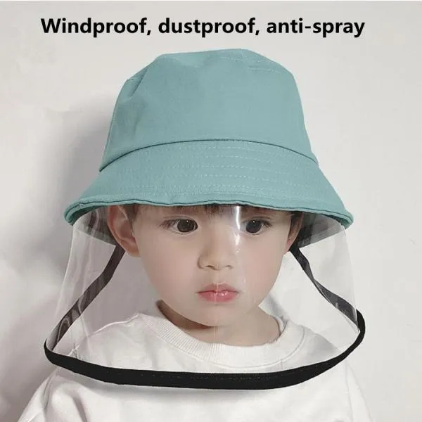 Children Anti-fog Bucket Chlid Windprrof Hats