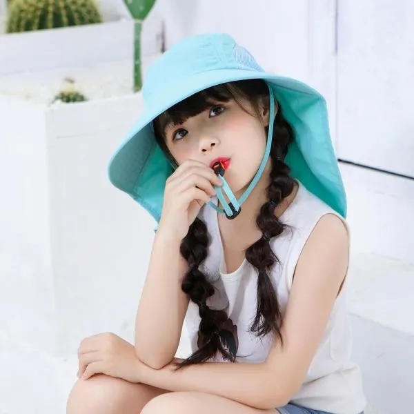 Children's Large-brimmed Sunhat Climbing Fisherman Hat