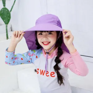Children's Large-brimmed Sunhat Climbing Fisherman Hat
