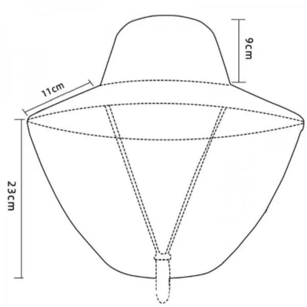 Children's Large-brimmed Sunhat Climbing Fisherman Hat