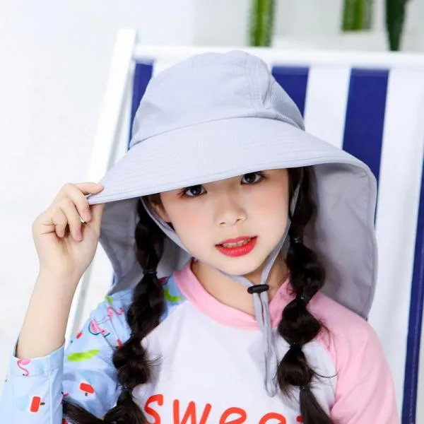 Children's Large-brimmed Sunhat Climbing Fisherman Hat