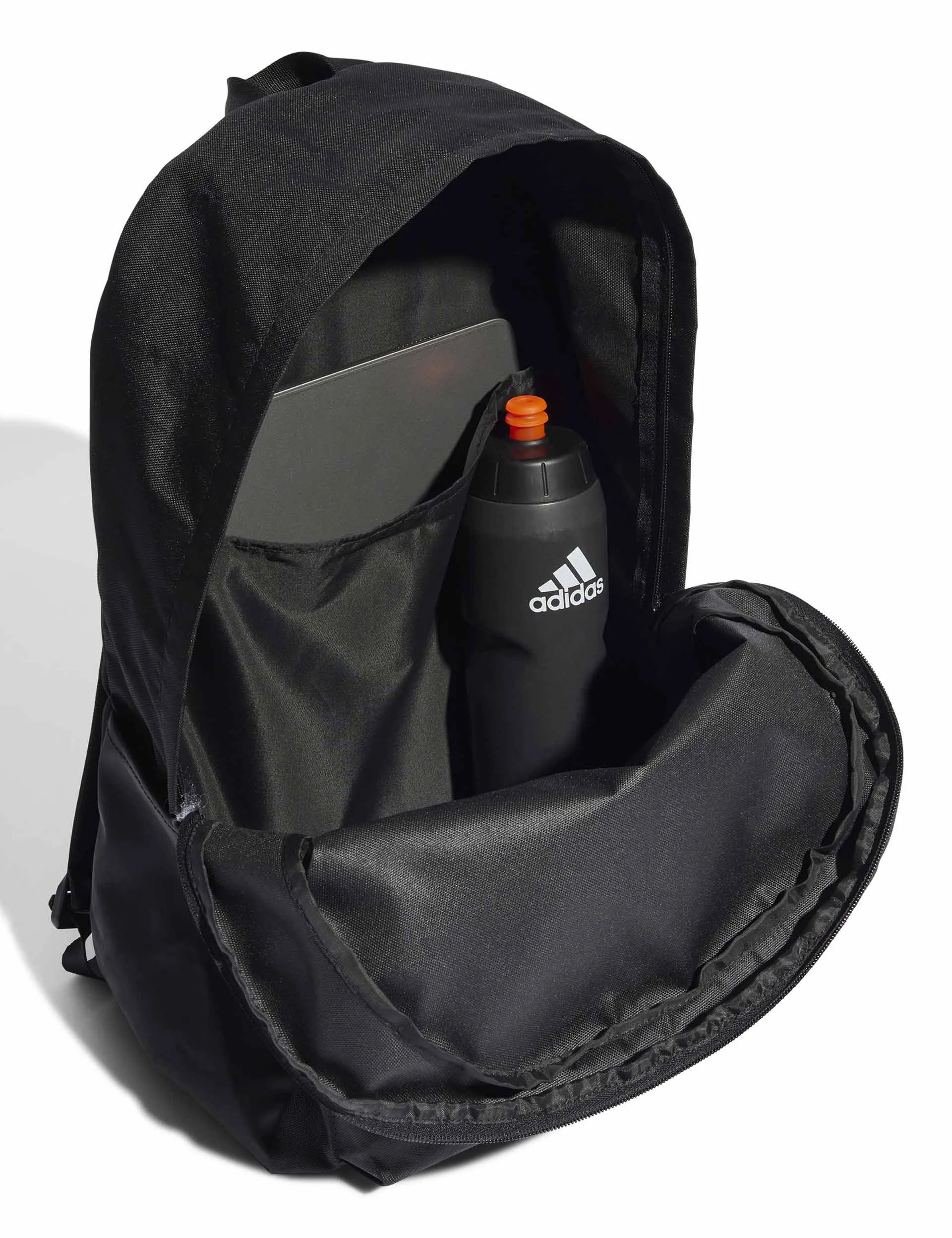 Classic 3 Bar Logo Backpack - Black/White