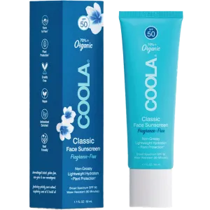 Classic Face Organic Sunscreen Lotion SPF 50