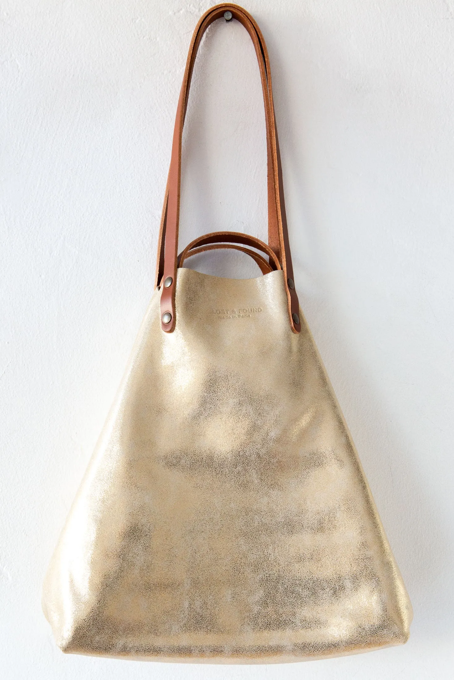 Classic Metallic Tote
