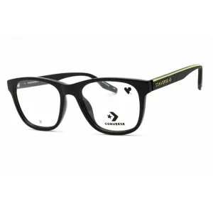 Converse Men's Eyeglasses - Black Injected Propionate Square Full Rim | CV5087 001