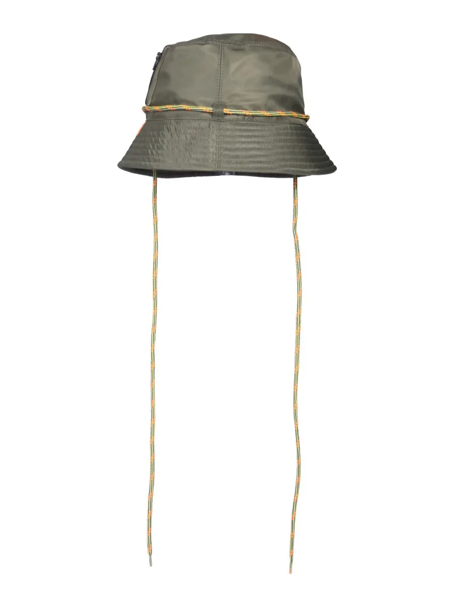 Dolce & Gabbana Logo Patch Strapped Bucket Hat