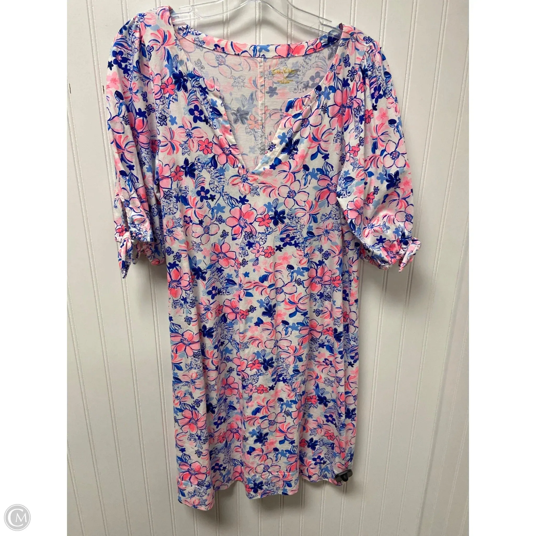 Dress Designer By Lilly Pulitzer In Floral Print, Size: M