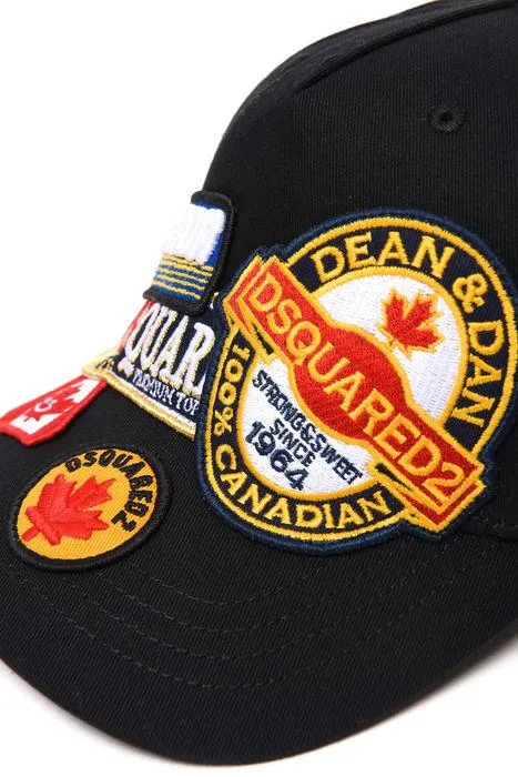 Dsquared2 Kids Logo Embroidered Baseball Hat