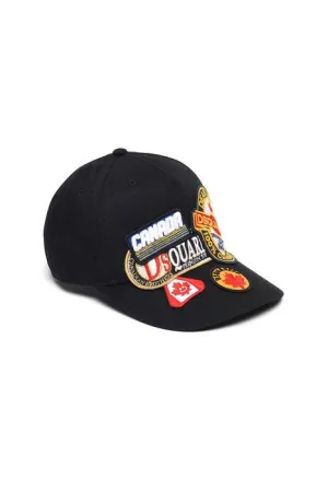 Dsquared2 Kids Logo Embroidered Baseball Hat